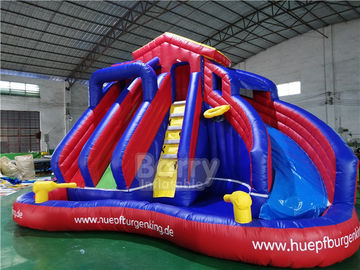 Parque inflável surpreendente do respingo, tamanho inflável de Customzied dos jogos da água