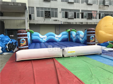 Jogos infláveis dobro dos esportes/simulador inflável da ressaca com a prancha mecânica do colchão