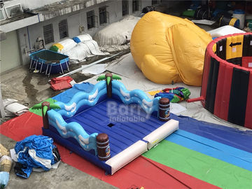 Jogos infláveis dobro dos esportes/simulador inflável da ressaca com a prancha mecânica do colchão