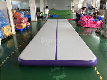 Trilha de ar inflável comercial/queda roxa Trak do salto do ar para o esporte da ginástica