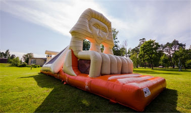 PVC Egito inflável de 0.55mm que salta os castelos combinados, castelo de salto inflável