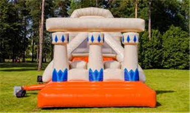 PVC Egito inflável de 0.55mm que salta os castelos combinados, castelo de salto inflável