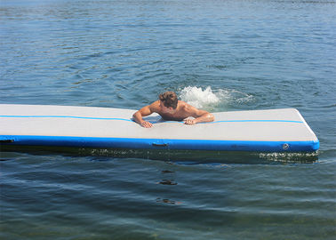Da água inflável do Aqua do esporte de água da aptidão esteira de flutuação da ioga na associação ou no lago