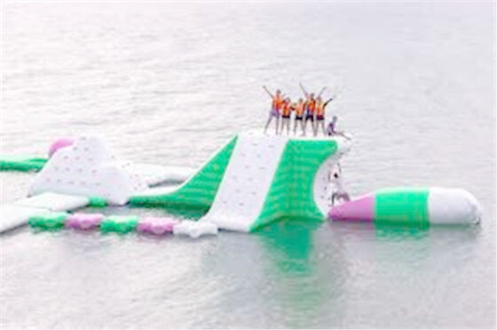 Jogos de flutuação infláveis exteriores do parque da água/mar inflável Waterpark para o verão quente