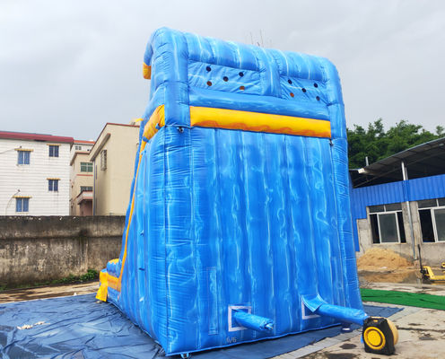 Encerado inflável de dobramento exterior do PVC da corrediça de água do campo de jogos da criança
