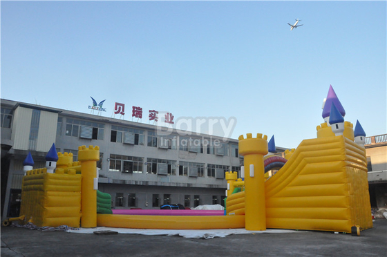 Castelo inflável personalizado das águas subterrâneas do parque da água do PVC de 0.9mm