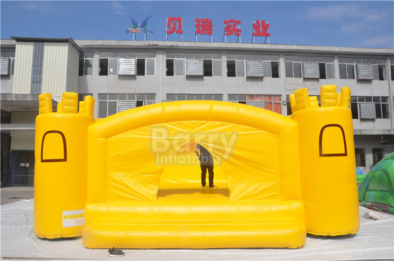 Casa amarela do salto do salto do leão-de-chácara inflável comercial do OEM