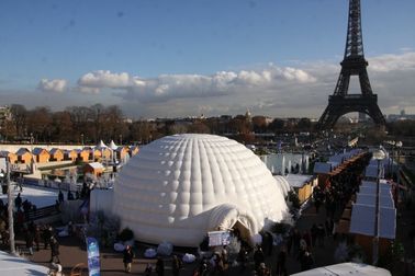 A barraca inflável gigante do PVC dos bens feitos sob encomenda, ar inflável apoiou estruturas