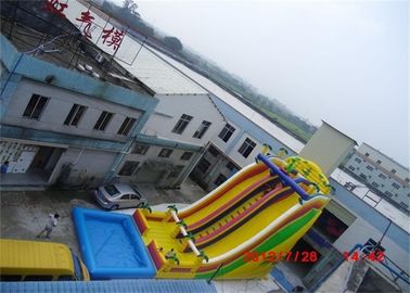 Corrediça de água inflável surpreendente, a corrediça de água inflável industrial a maior de China