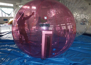 Brinquedos infláveis grandes claros da água, bola de passeio da água inflável para adultos