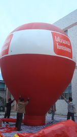 Produtos infláveis da propaganda da promoção vermelha, balões da propaganda para o aluguel
