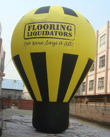 Balão inflável de encerado do PVC, balão à terra inflável para anunciar