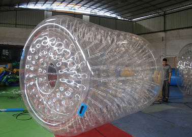 Bola de rolo inflável da água de EN14960 TPU para jogos infláveis da água