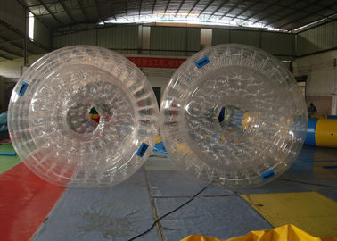 Brinquedos infláveis impermeáveis da água do PVC de Plato, rolo inflável da água
