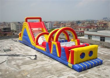 Curso de obstáculo inflável atrativo para jogos das crianças e dos adultos da explosão