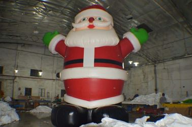 Produtos infláveis da propaganda, Papai Noel exterior inflável com impressão do logotipo