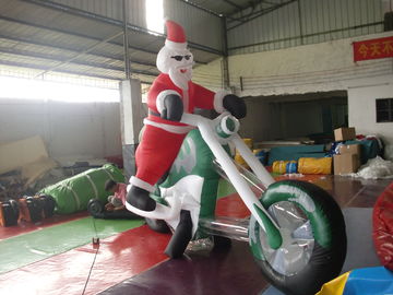 Decorações exteriores infláveis do Natal/Papai Noel inflável gigante