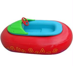 Brinquedos infláveis da associação do jogo do esporte de água para o barco de pá vermelho da mão das crianças