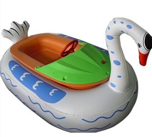 Barco inflável do brinquedo da associação engraçada, barcos infláveis animais do amortecedor da água