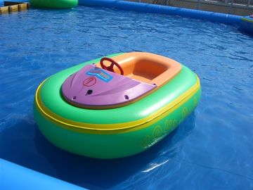 Barco abundante motorizado inflável dos mini brinquedos da piscina do PVC de 0.9mm