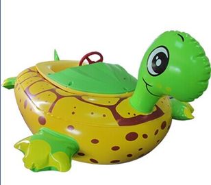 Da tartaruga elétrica inflável do barco do brinquedo dos jogos da água barco abundante animal