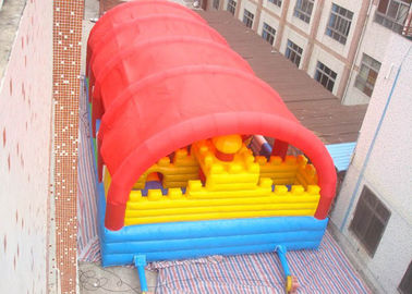Alugue o castelo Bouncy inflável para o salto/cidade inflável exterior do divertimento