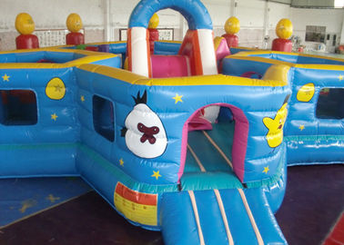 Campo de jogos inflável impermeável bonito da criança, arrendamento Bouncy do castelo das crianças