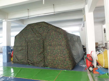Barraca inflável de acampamento exterior, barraca militar inflável para acampar