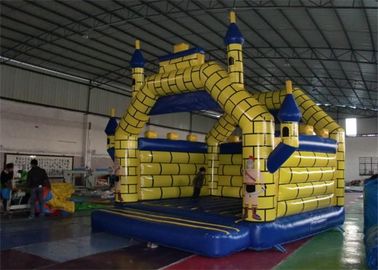 Castelos infláveis do leão-de-chácara de encerado exterior do PVC de Plato mini para jogos do bebê
