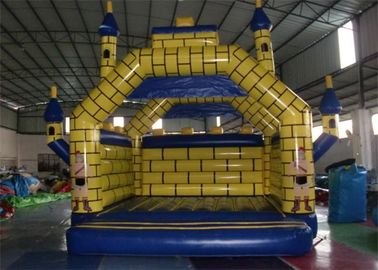 Castelos infláveis do leão-de-chácara de encerado exterior do PVC de Plato mini para jogos do bebê
