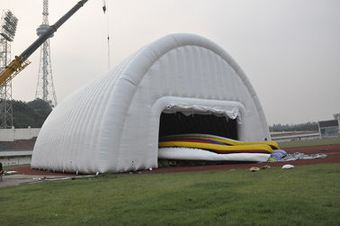 Barraca inflável do esporte do PVC do branco exterior profissional para o × 15m do evento 40