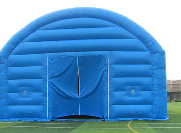 Barraca inflável da cor azul comercial/barraca inflável do armazém para o armazenamento