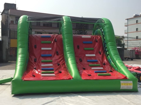 Equipamento inflável impermeável do campo de jogos da corrediça da aventura do PVC de 0.55mm