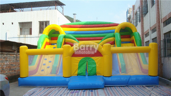 Castelos Bouncy do ODM Plato Inflatable Combo Outdoor Commercial