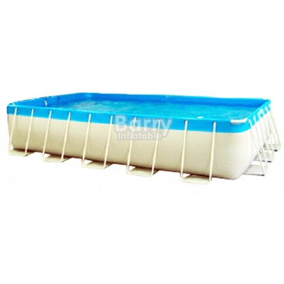 PVC da piscina 0.9mm do quadro do metal EN71 para o parque de diversões do verão