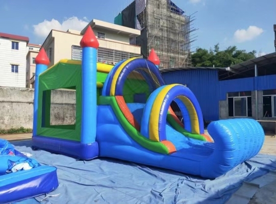 Castelo Bouncy Jumper Park da corrediça combinado inflável de Plato 1000D