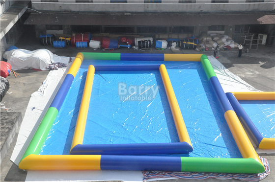 quadrado inflável de encerado do PVC de 0.9mm para a piscina do partido