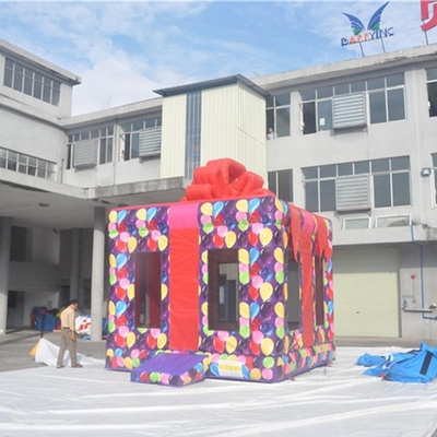 da casa inflável do leão-de-chácara do ar do Natal do PVC de 0.55mm trampolim inflável