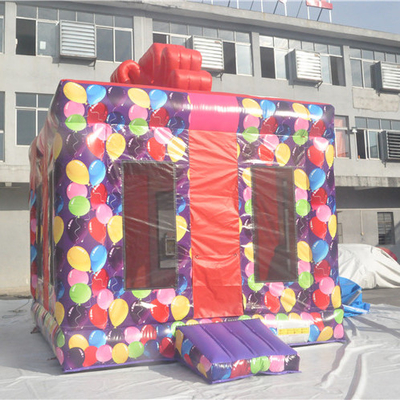 da casa inflável do leão-de-chácara do ar do Natal do PVC de 0.55mm trampolim inflável