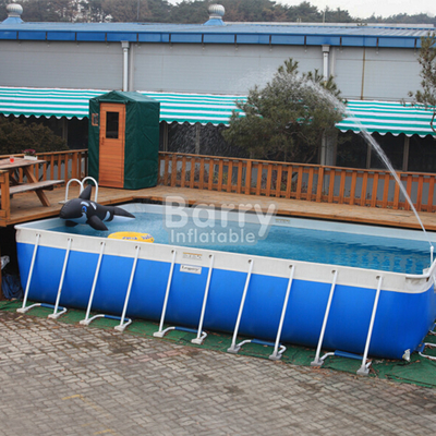 equipamento comercial portátil da piscina da associação de água do PVC de 0.9mm