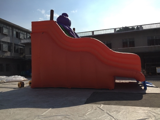 Corrediça de salto inflável do castelo da corrediça de água do PVC do tamanho adulto 0.9mm