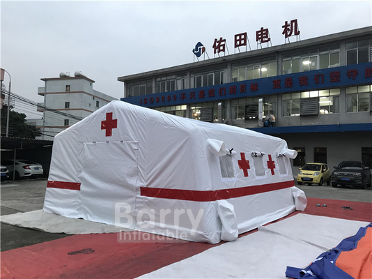 Barraca militar médica inflável de encerado apertado do ar para o abrigo