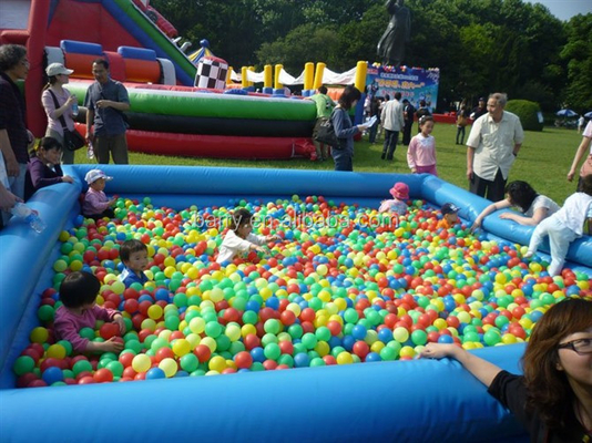 Grande associação inflável 10m*10m do rolo da água para o parque de diversões