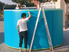 Piscina de água portátil