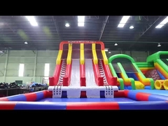 parque inflável da água