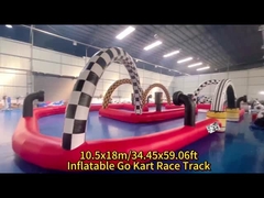 Carrinho de corrida de Go Kart inflável comercial personalizado