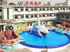 Fábrica de parques aquáticos infláveis Barry com 27 anos na China