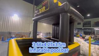 barra de piscina inflável