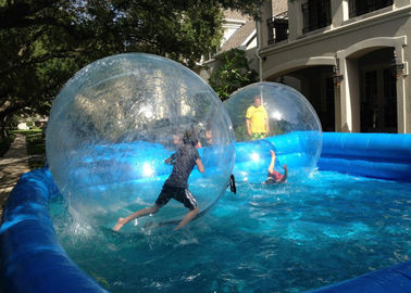 Piscina exterior para crianças, bola de passeio do PVC de 0.9mm para a piscina inflável