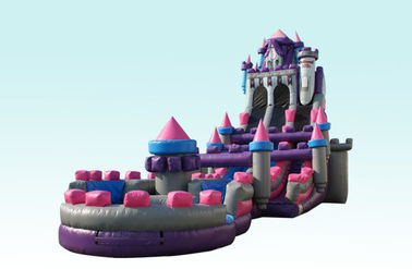Forma inflável do castelo das corrediças de água dos tempos medievais do Special 29Ft para crianças